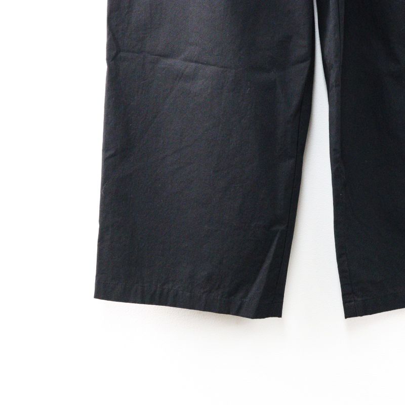 2024AW エヴァムエヴァ evameva E243T062 cotton wide pants 高密度  