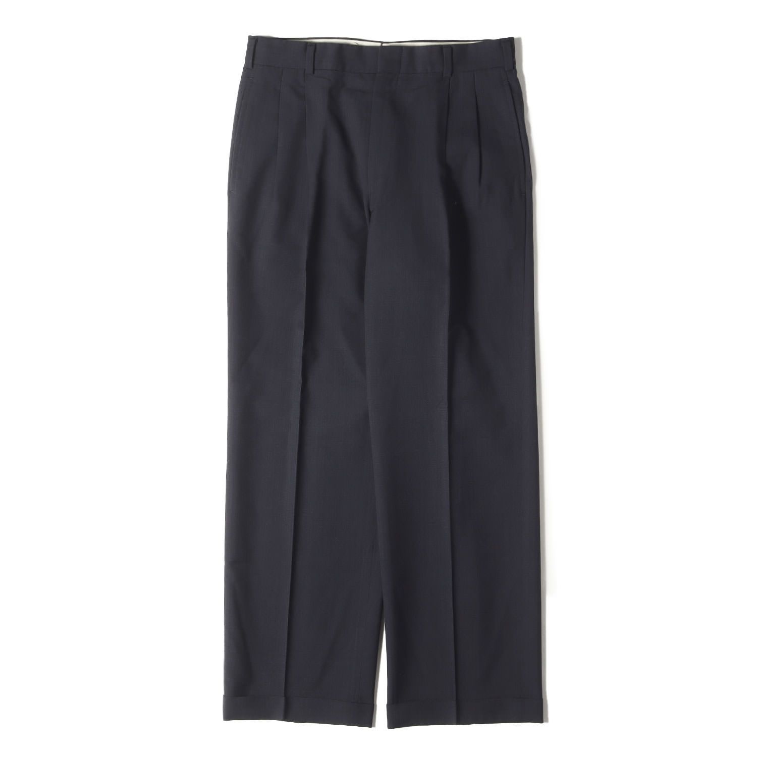 【美品】BROOKS BROTHERS スカートセットアップ ダークネイビー BROOKS BROTHERS(ブルックスブラザーズ) ストライプミディ