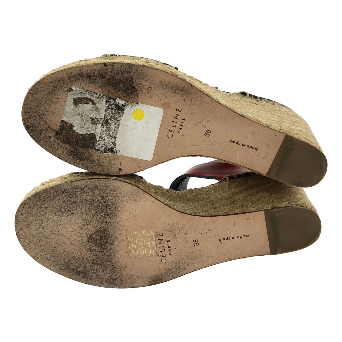 セリーヌ フィービー サンダル 36 セリーヌ◇サンダルフィービー 36