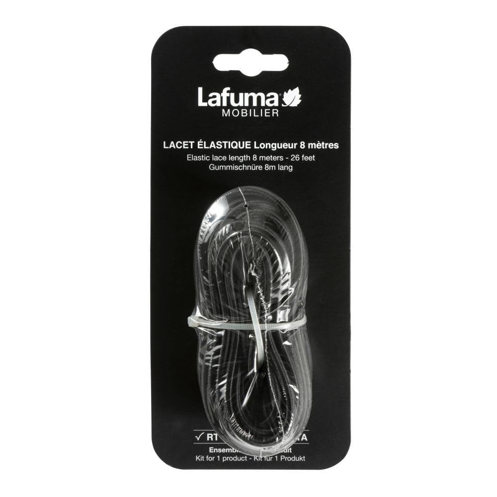 【数量限定】ブラック RSX・RSXA・SIESTA用 ML) エムエル(LACET LFM2405-0247 ラセ 換えゴム ラフマ(Lafuma)