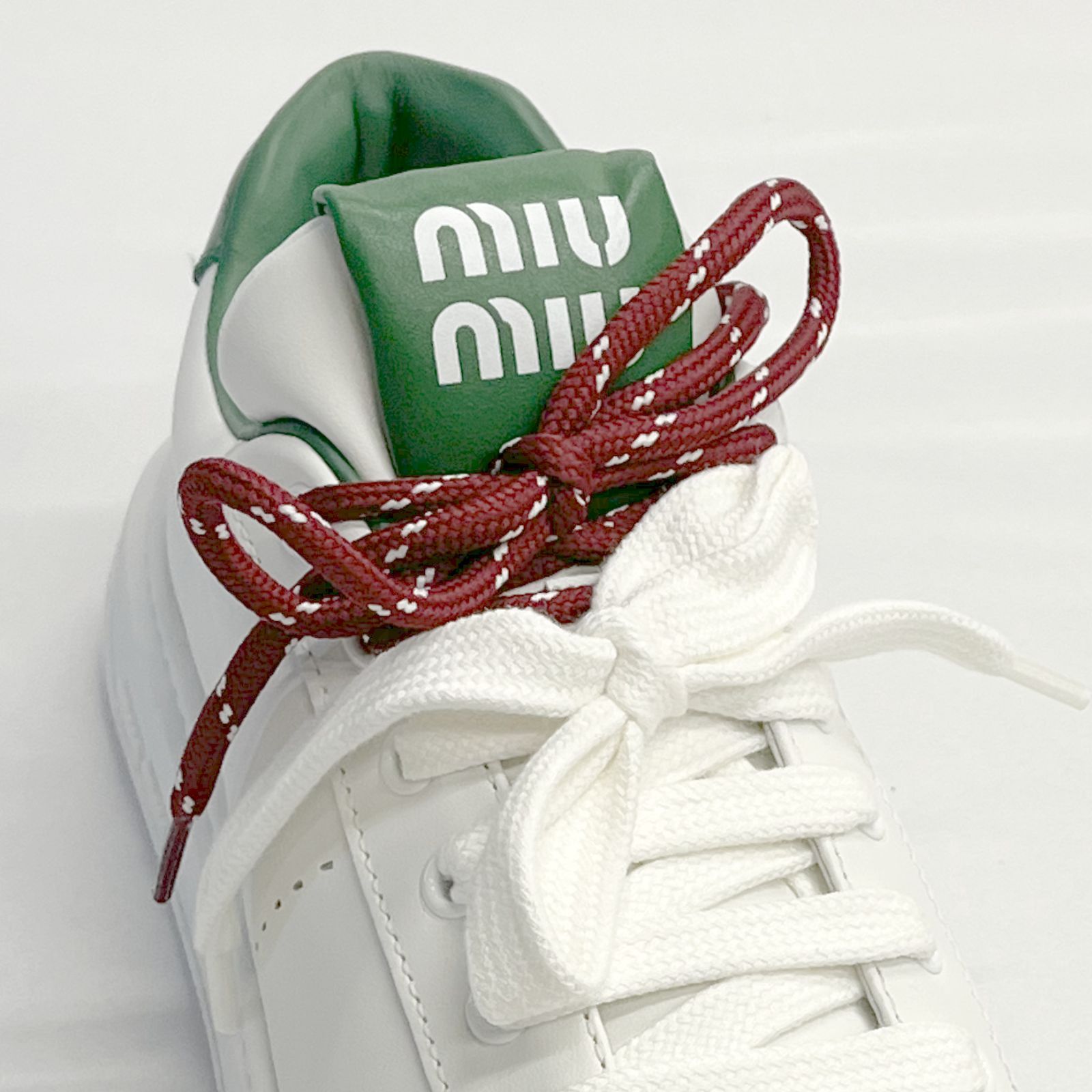 MIUMIU レディース スニーカー 5E387E 3L48 F0A8Z 27.0cm MIU MIU ミュウミュウ スニーカー 5E387E 3L48 F0A8Z