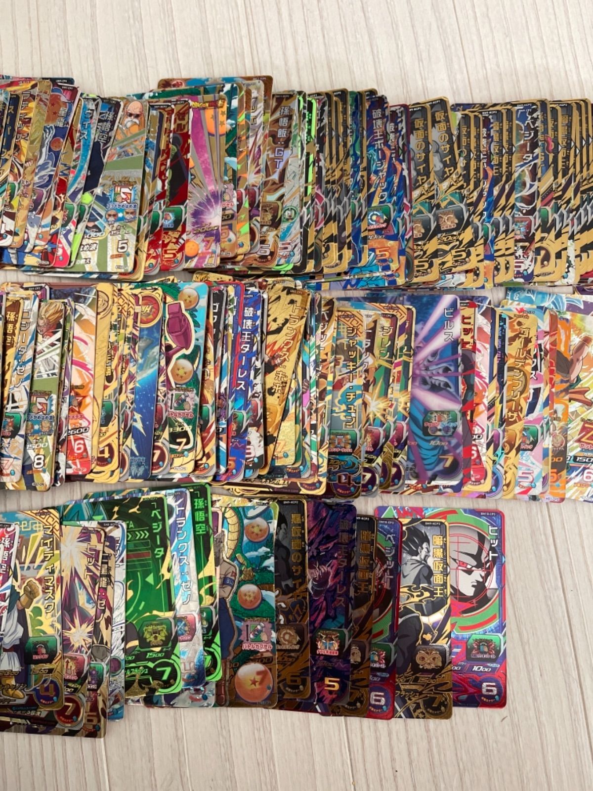 スーパードラゴンボールヒーローズSR CP 大量まとめ売り - メルカリ