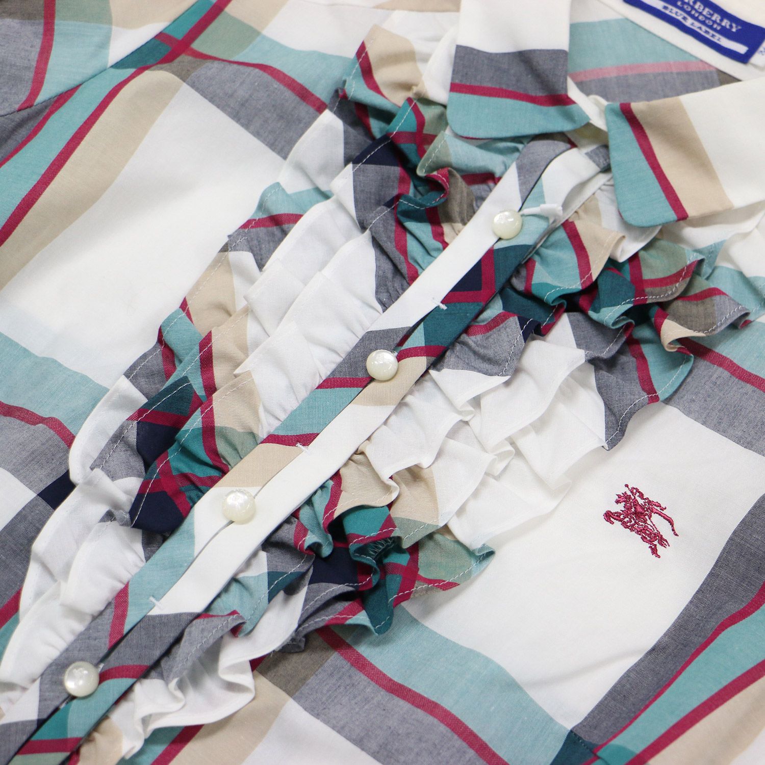 美品!!Burberry(バーバリー ブルーレーベル) ハンドバッグ 中古品 美品 BURBERRY BLUE LABEL バーバリーブルーレーベル ストレッチ