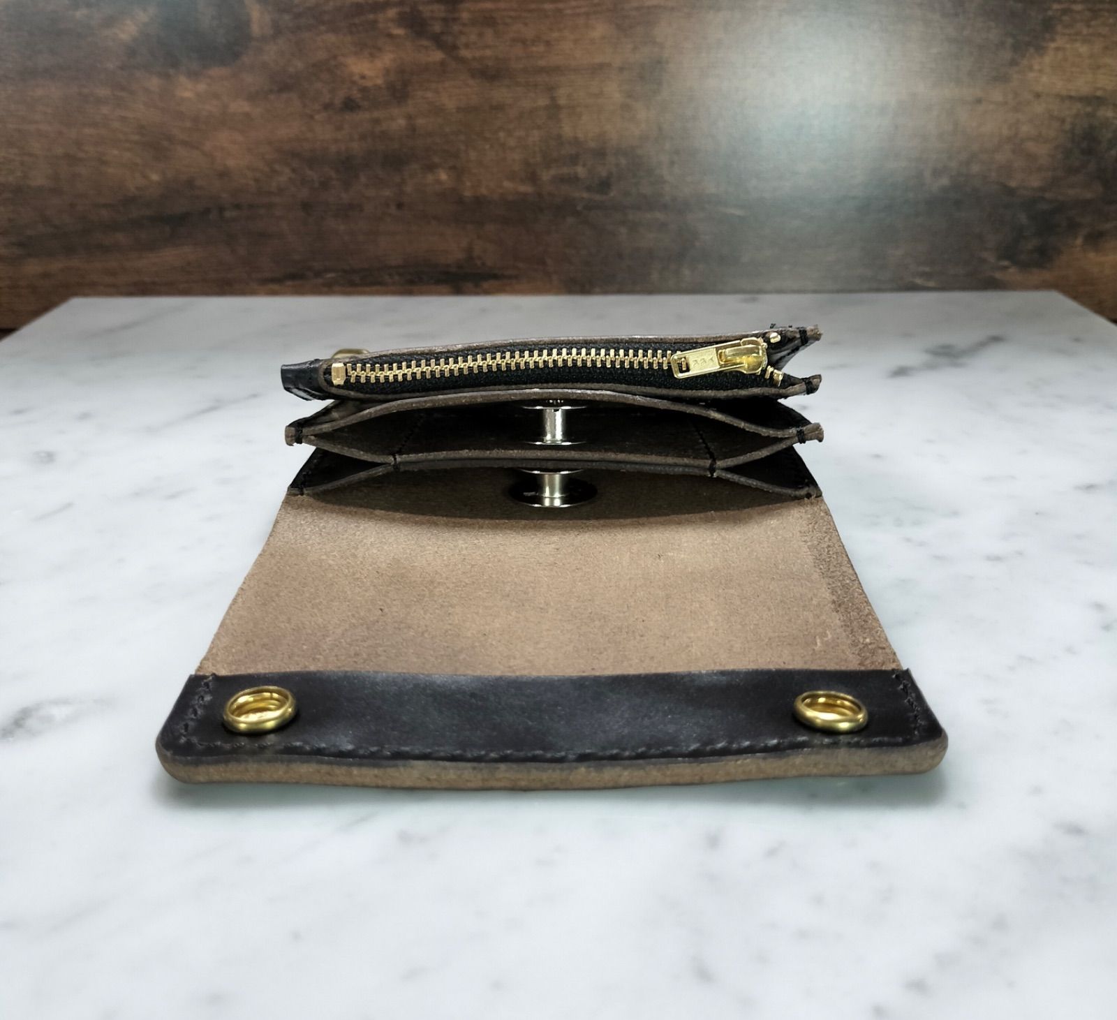 HORWEEN クロムエクセル 黒(茶芯) ショートトラッカー STW3F