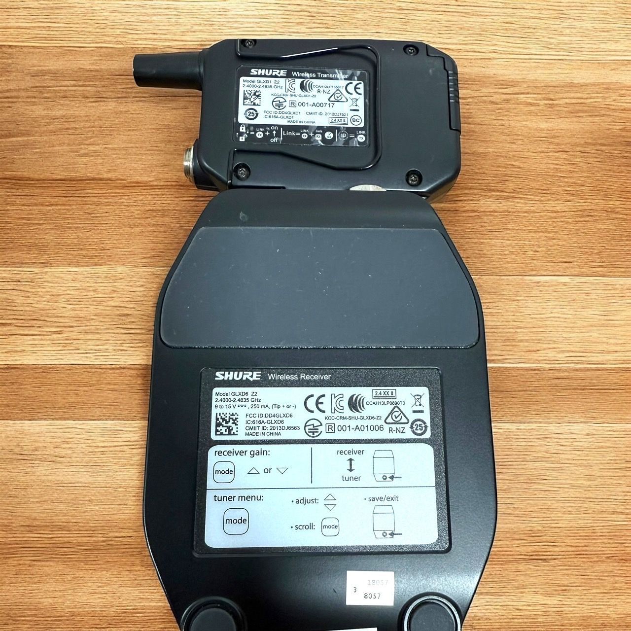 ☆送料無料 美品 SHURE GLXD16 Z2 ワイヤレスシステム ギター ベース