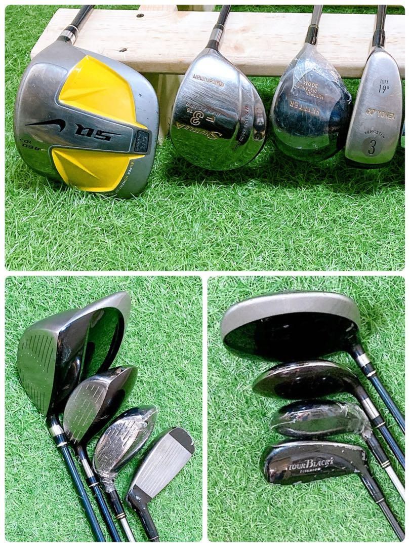 H3.ナイキ　初心者オススメ　ゴルフクラブ　メンズセット　右利き　12本 H3.ナイキ 初心者オススメ ゴルフクラブ メンズセット 右利き 12本