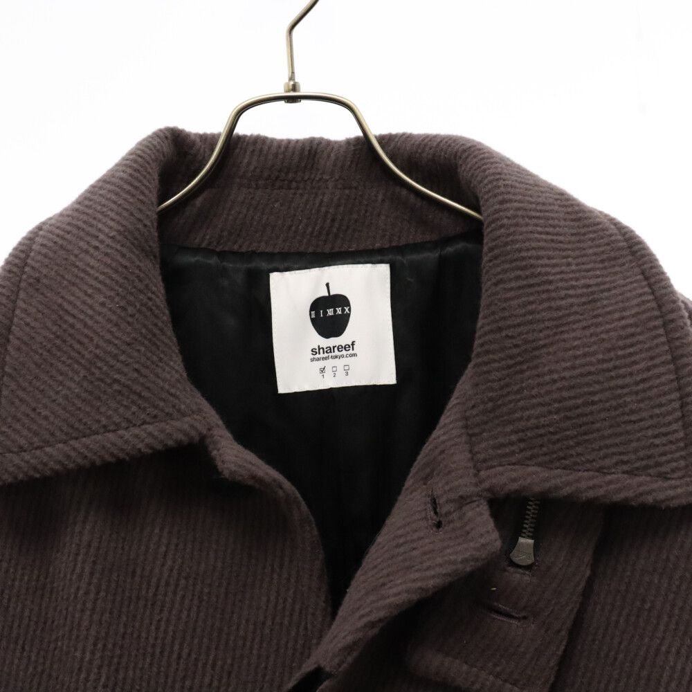 ウールコート ブラウン SHAREEF シャリーフ