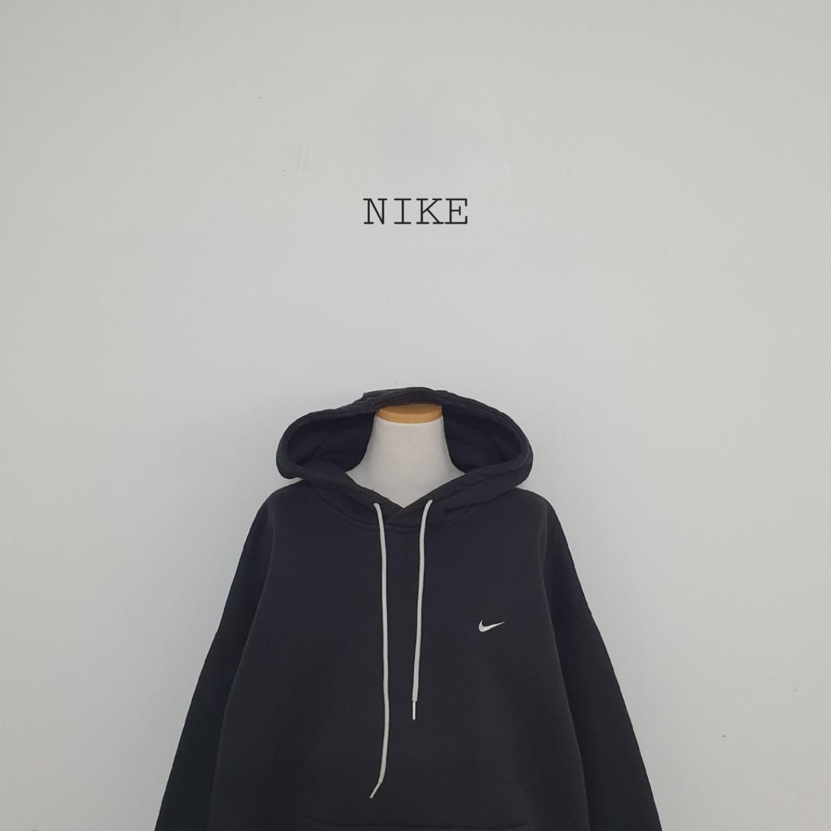 【雷市場（ポンジャン）商品韓国直送】No 24032217 新作 スウッシュフード ナイキフード ブラックフード XL