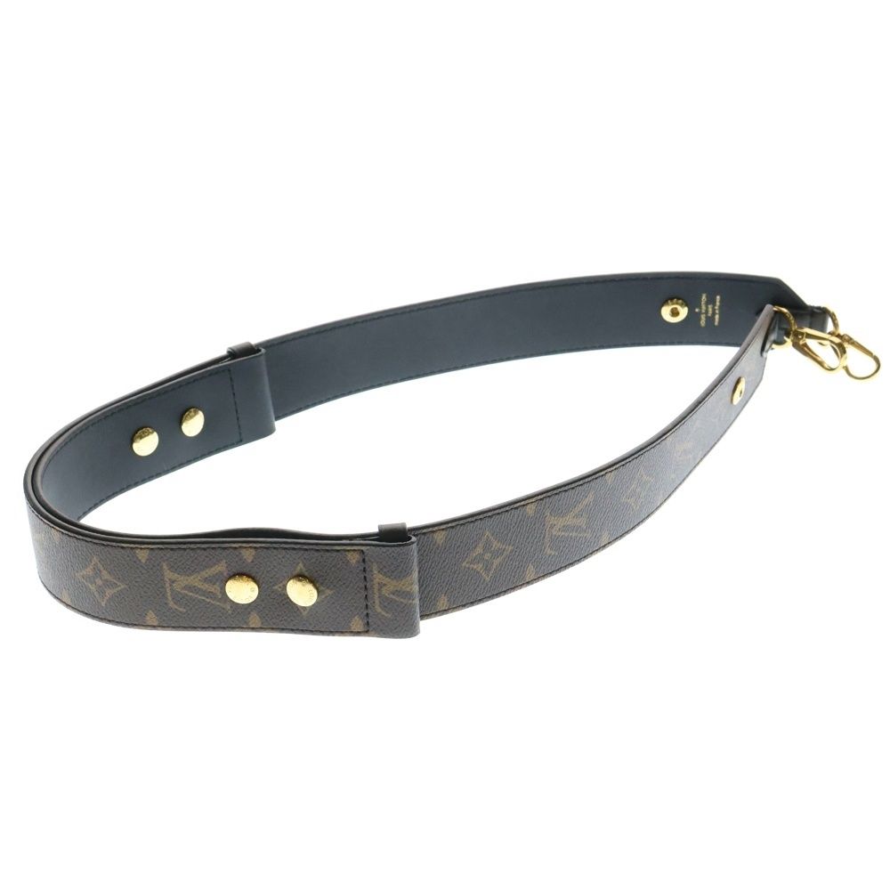 【LOUIS VUITTON】ショルダーストラップ　レザー　ブラウン LOUIS VUITTON □新品□未使用□ ルイヴィトン バッグ用
