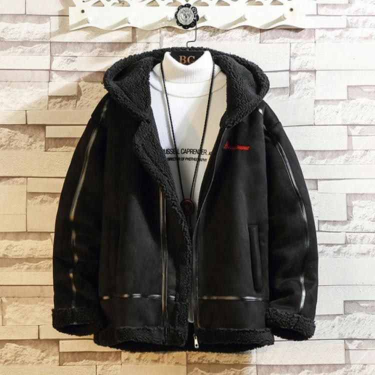 ライダースジャケット ムートンコート メンズ ボアコート ストリート 裏ボア コート ムートン コート 防寒 フェイク ジャケット ブルゾン ボア ボアブルゾン ボ ムートンコート ボアジャケット メンズ 毛皮コート ライダース