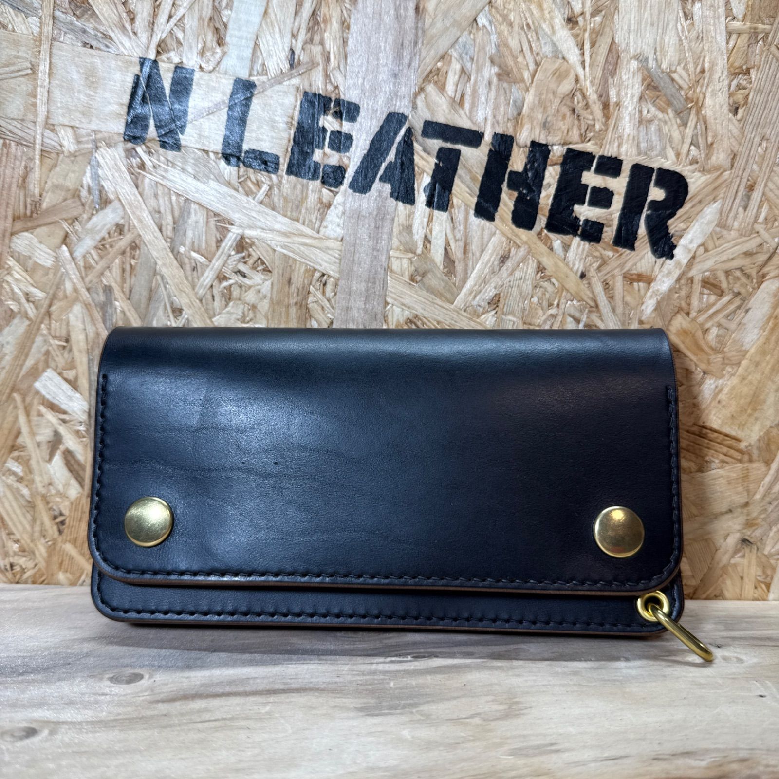 マリアム社 ホースバット 180 カスタム トラッカーウォレット 茶