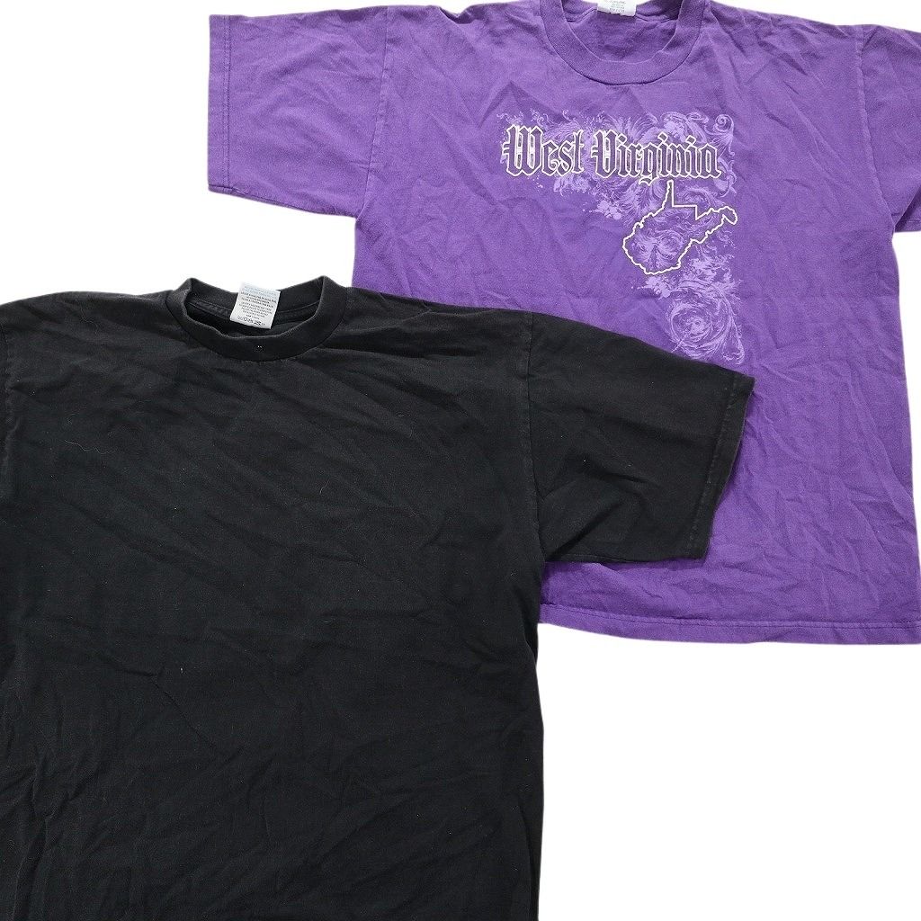 ブラック M プリント アーチロゴ メンズ USA古着 半袖 Tシャツ 大判プリント メンズ ブラック M アーチロゴ USA古着 半袖 Tシャツ