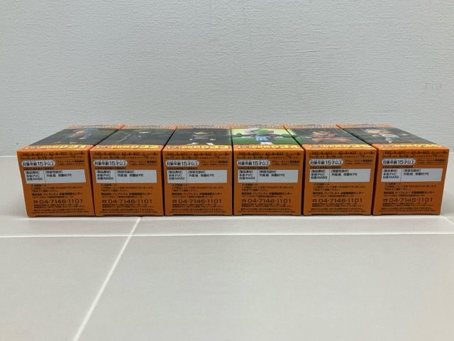 ドラゴンボール超 ワールドコレクタブルフィギュア vol.6 全6種コンプ 未開封【G1488-007】106 ドラゴンボール超 ワールドコレクタブルフィギュア vol.6 全6種