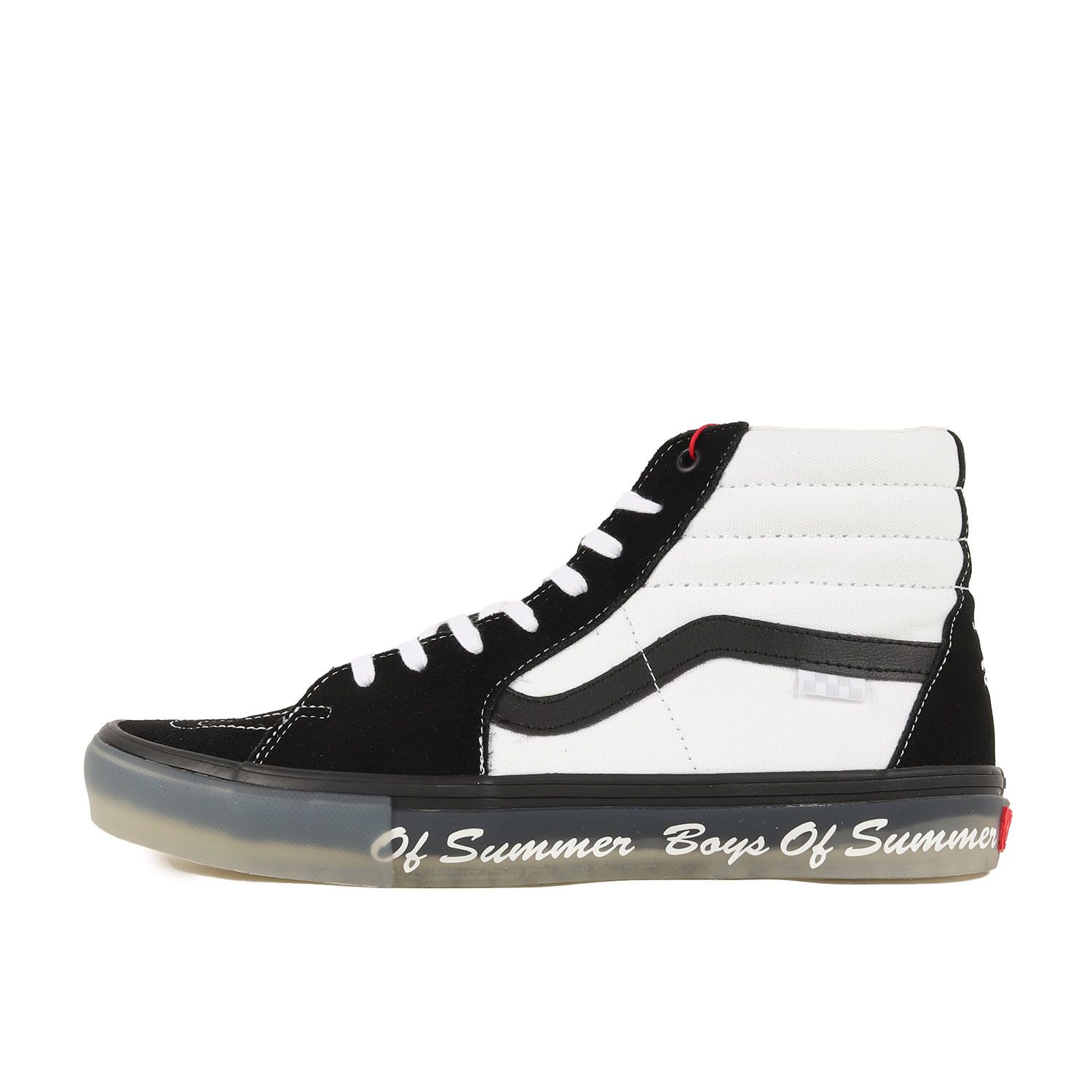 新品 VANS バンズ サイズ:29.5cm 22SS BOYS OF SUMMER SKATE SK8-HI V ボーイズ オブ サマー スケート ハイ ブラック ホワイト US11.5 ハイカット スニーカー シューズ コラボ【メンズ】