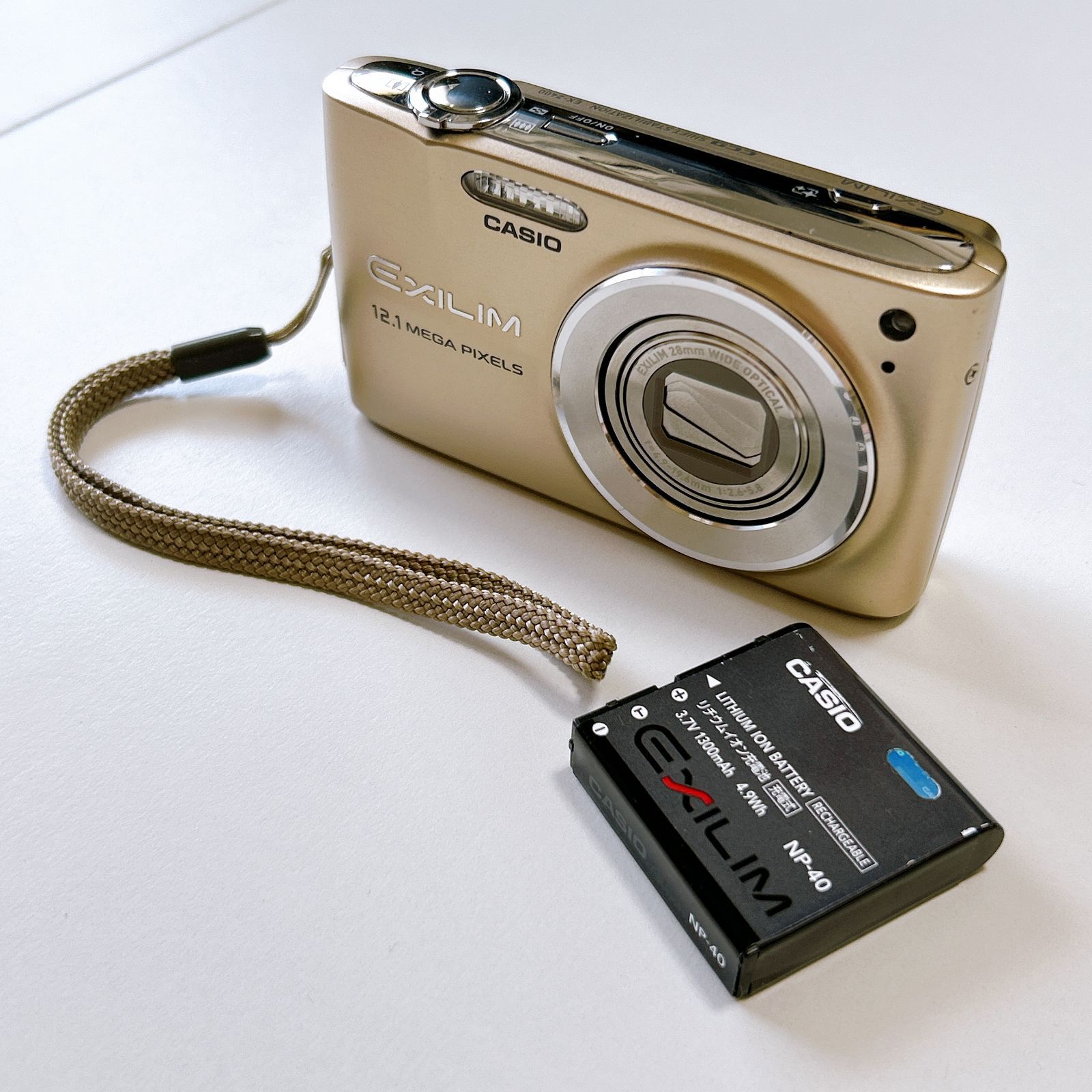 CASIO EX-Z400 デジカメ 動作確認済み 充電器付き