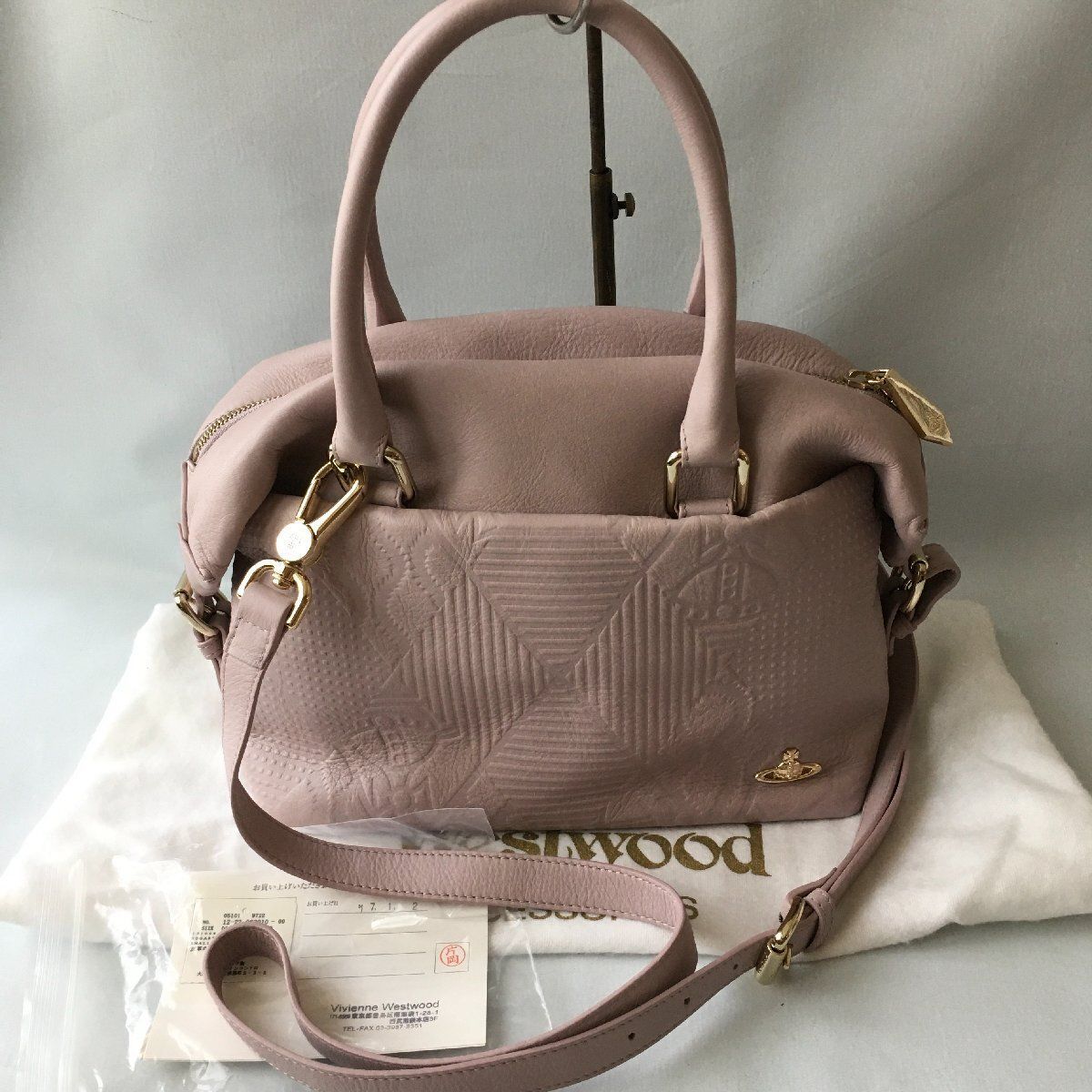 極美品 Vivienne Westwoodヴィヴィアンウエストウッド オーブ レザー
