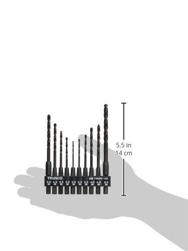 新着商品】10本組 六角軸鉄工ドリル T6SDN-10S TRUSCO(トラスコ