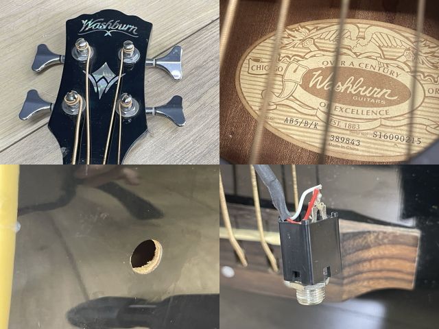 アコースティックベース 【中古】 Washburn ワッシュバーン AB5