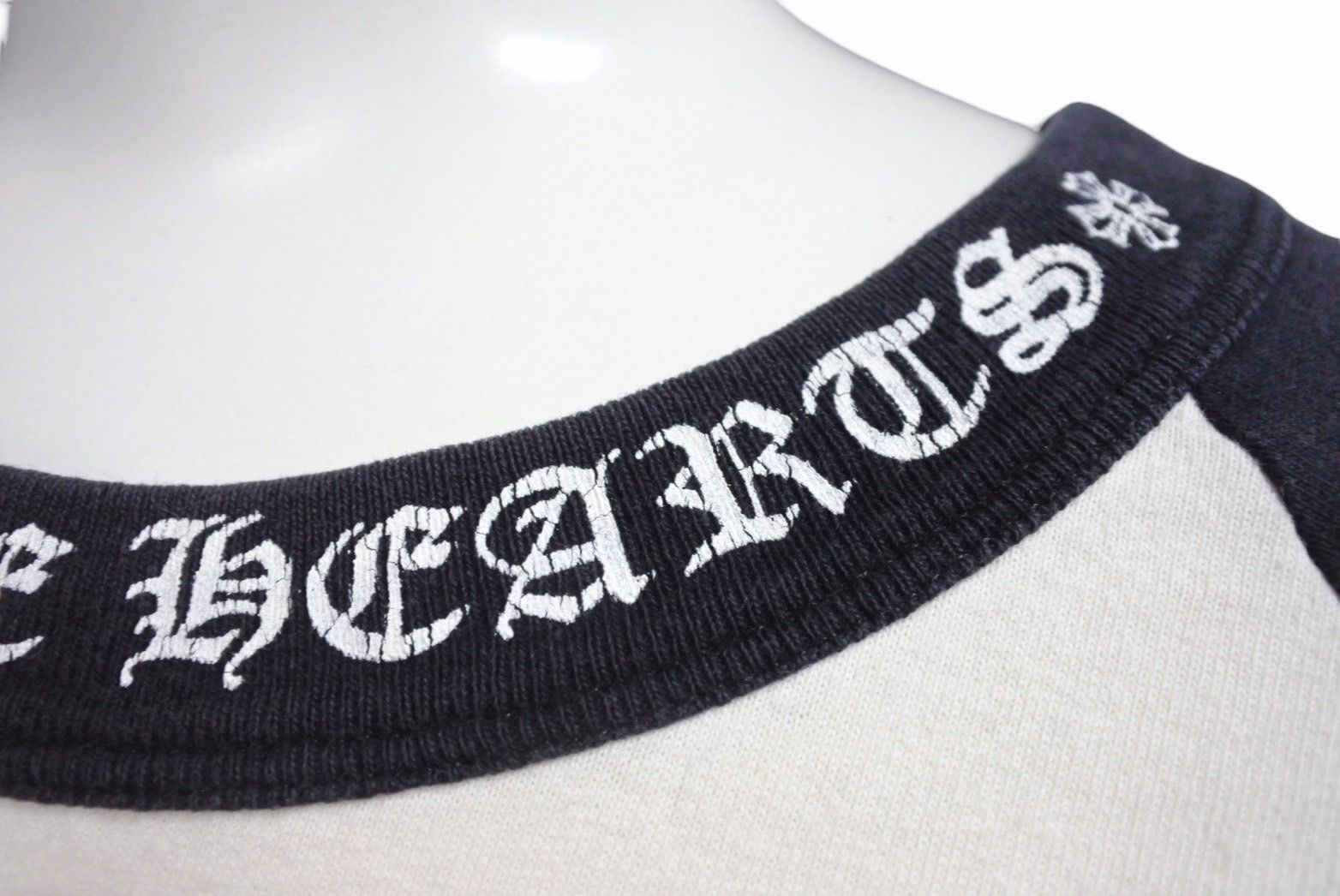 CHROME HEARTS クロムハーツ ラグラン 七分袖Tシャツ サイズM
