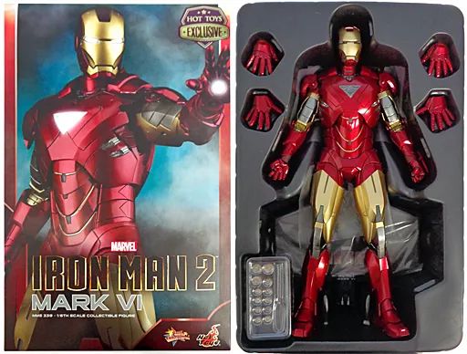 フィギュア　アイアンマン・マーク6(六本木リミテッド・エディション) 「アイアンマン2」 ムービー・マスターピース 1/6 アクションフィギュア MARVEL六本木ヒルズホットトイズストア限定 Amazon.co.jp: 【ムービー・マスターピース】 『アイアンマン2
