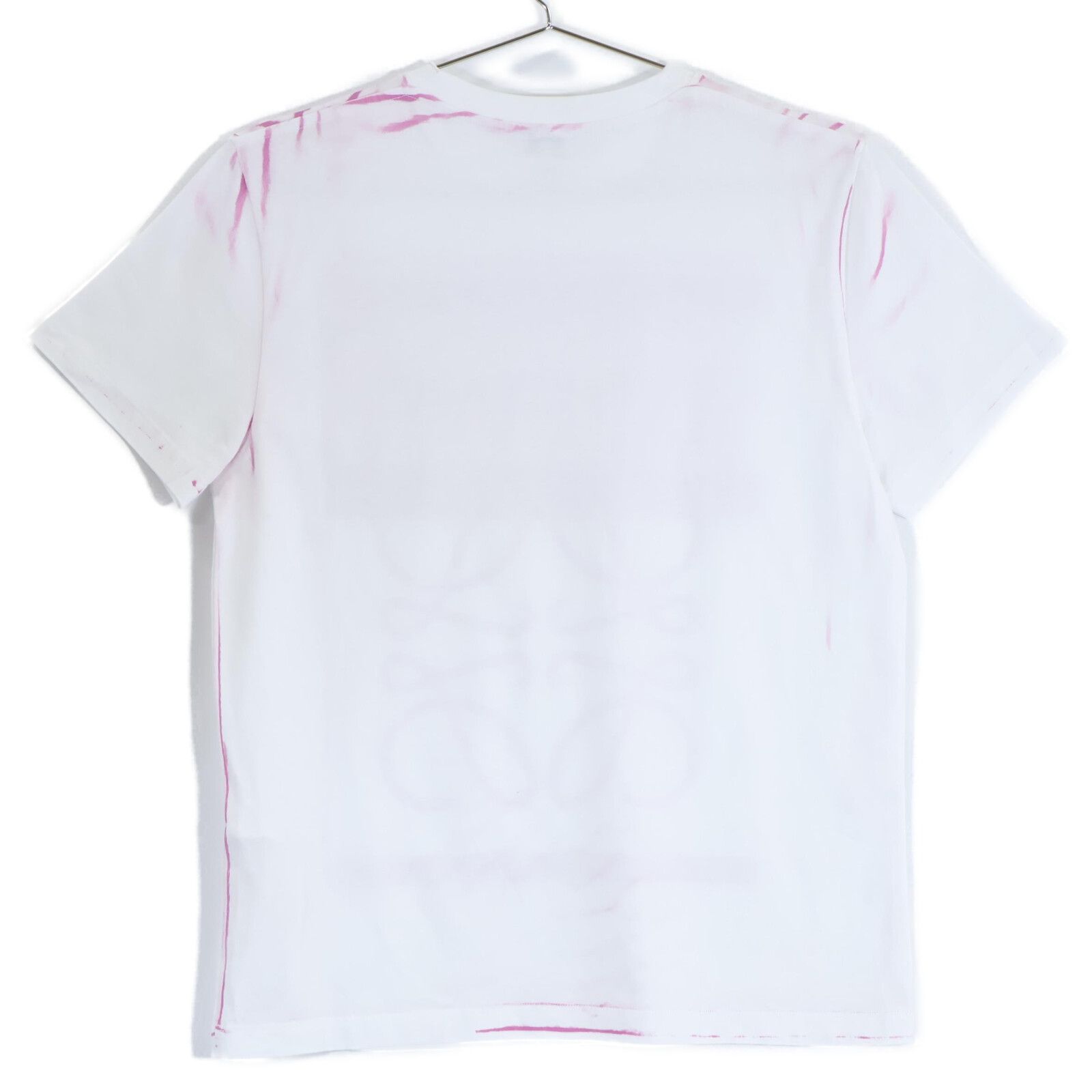【LOEWE】ロゴプリントホワイトTシャツ　Mサイズ LOEWE ロゴプリント Tシャツ M ホワイト