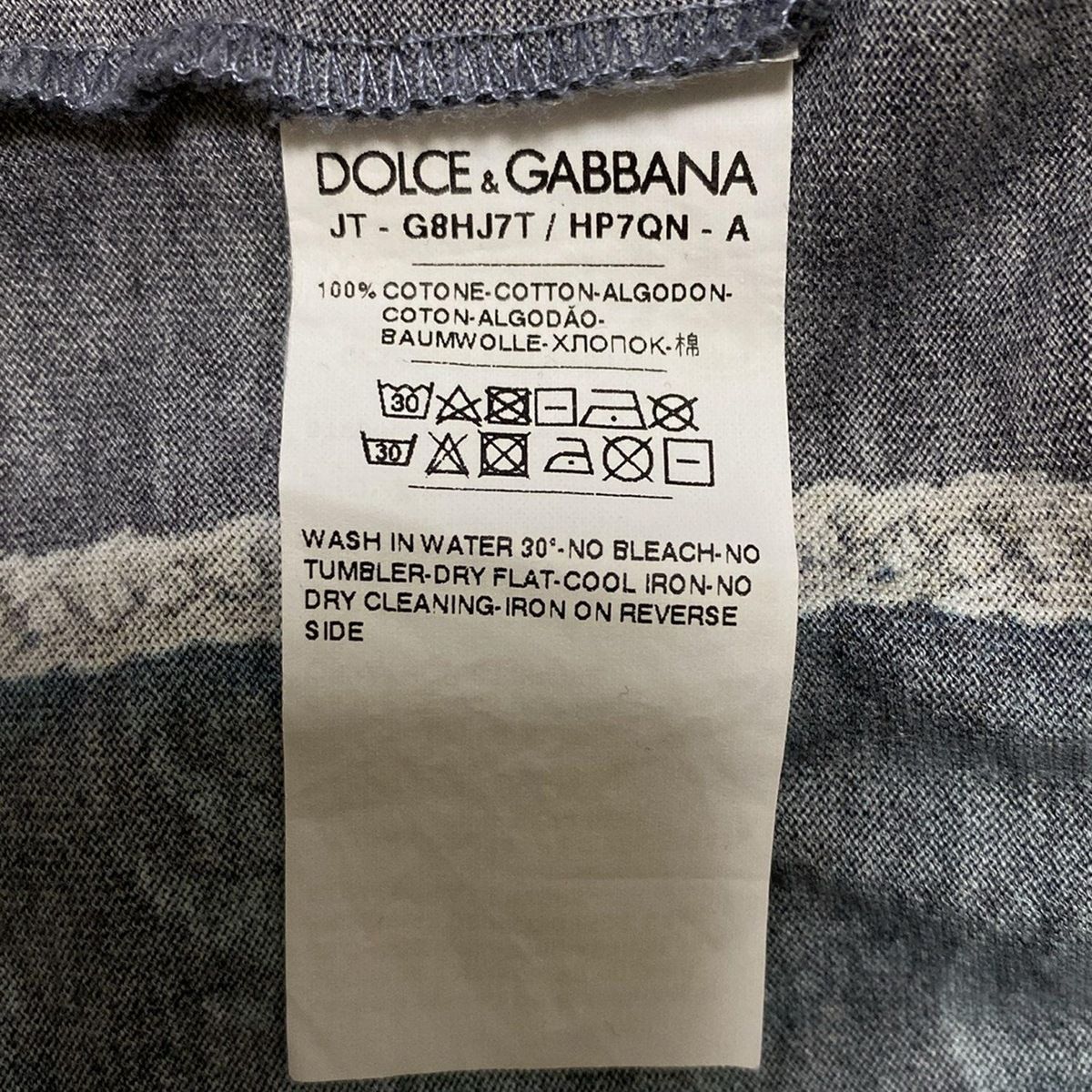 DOLCE&GABBANA(ドルチェアンドガッバーナ) 長袖Tシャツ サイズ46