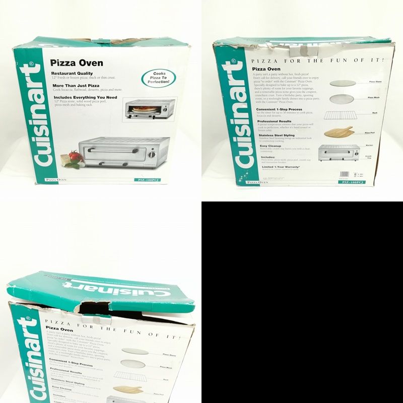 Cuisinart クイジナート PIZ-100PCJ ピザオーブン クイジナートのピザ