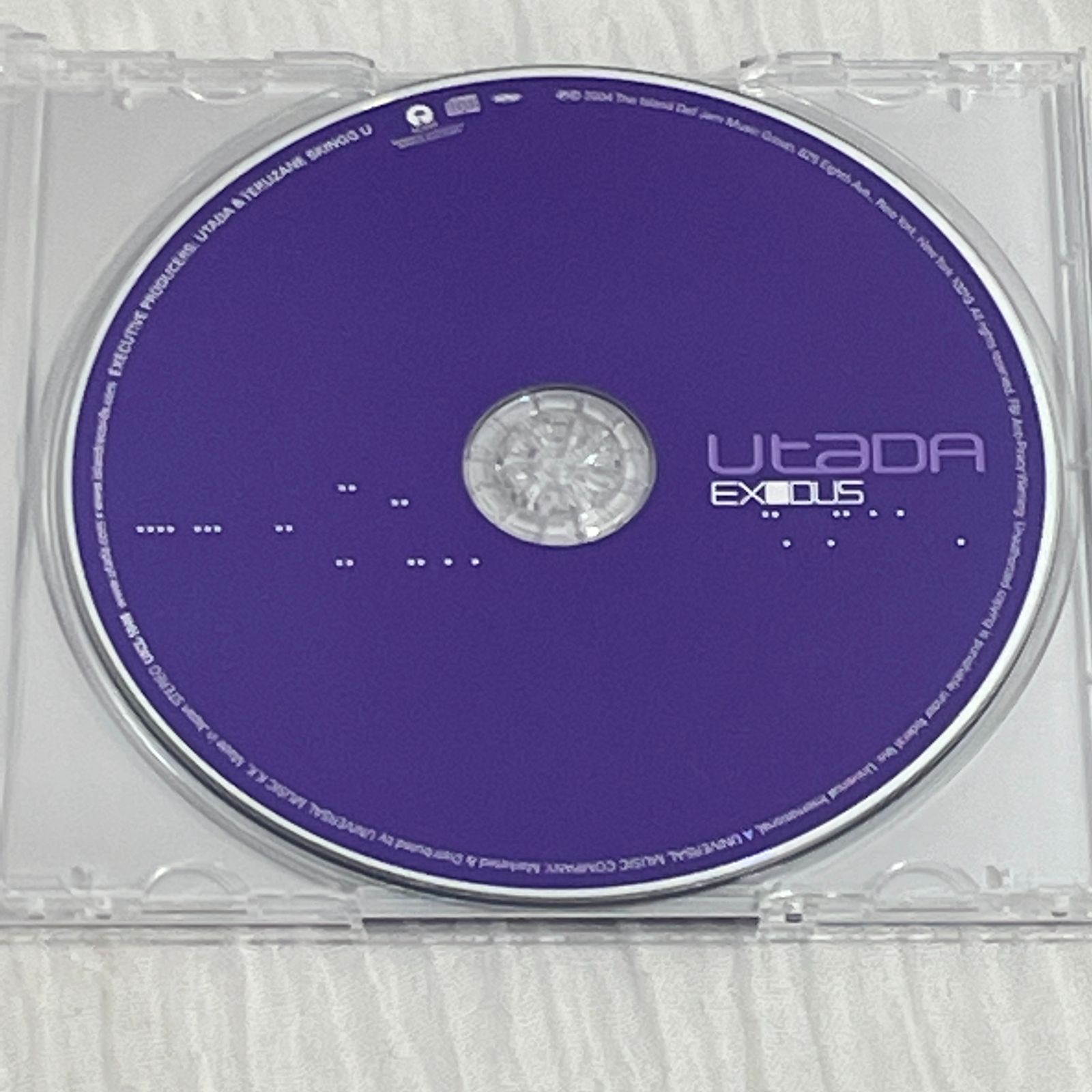 Utada（宇多田ヒカル）｜EXODUS（エキソドス）：日本盤｜中古CD