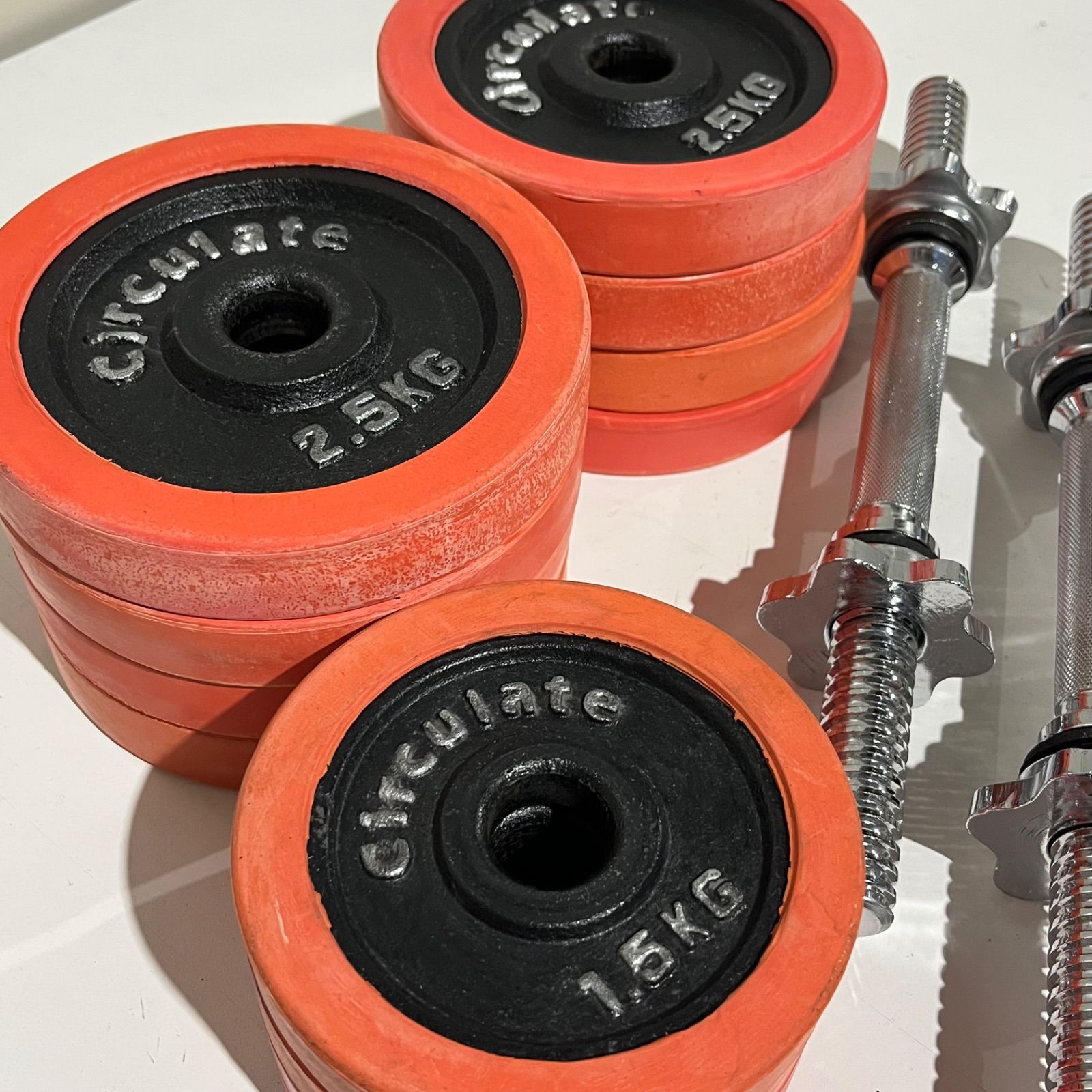 山善 - YAMAZENダンベル15kg×2個　210【Bランク】 YAMAZENダンベル15kg×2個 210【Bランク】 （【楽天市場】【楽天1