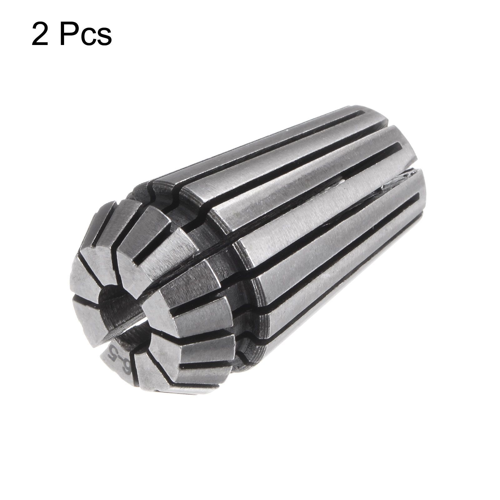 uxcell 2個セット ER16 6mm スプリングコレットチャック 高精度