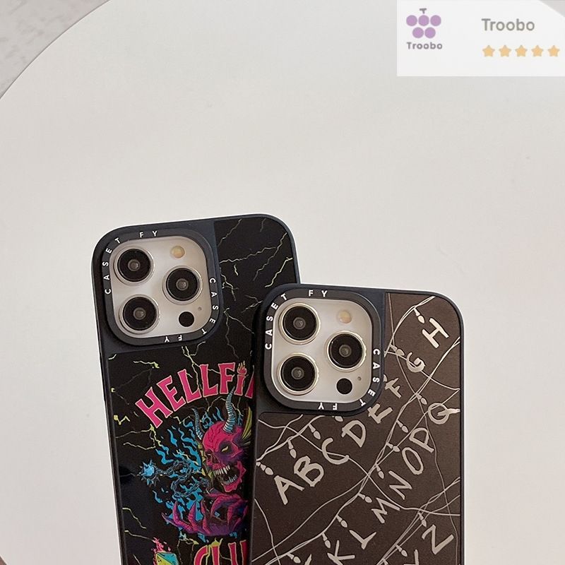 Stranger Things iPhoneケース CASETiFY ソフトケース 耐衝撃