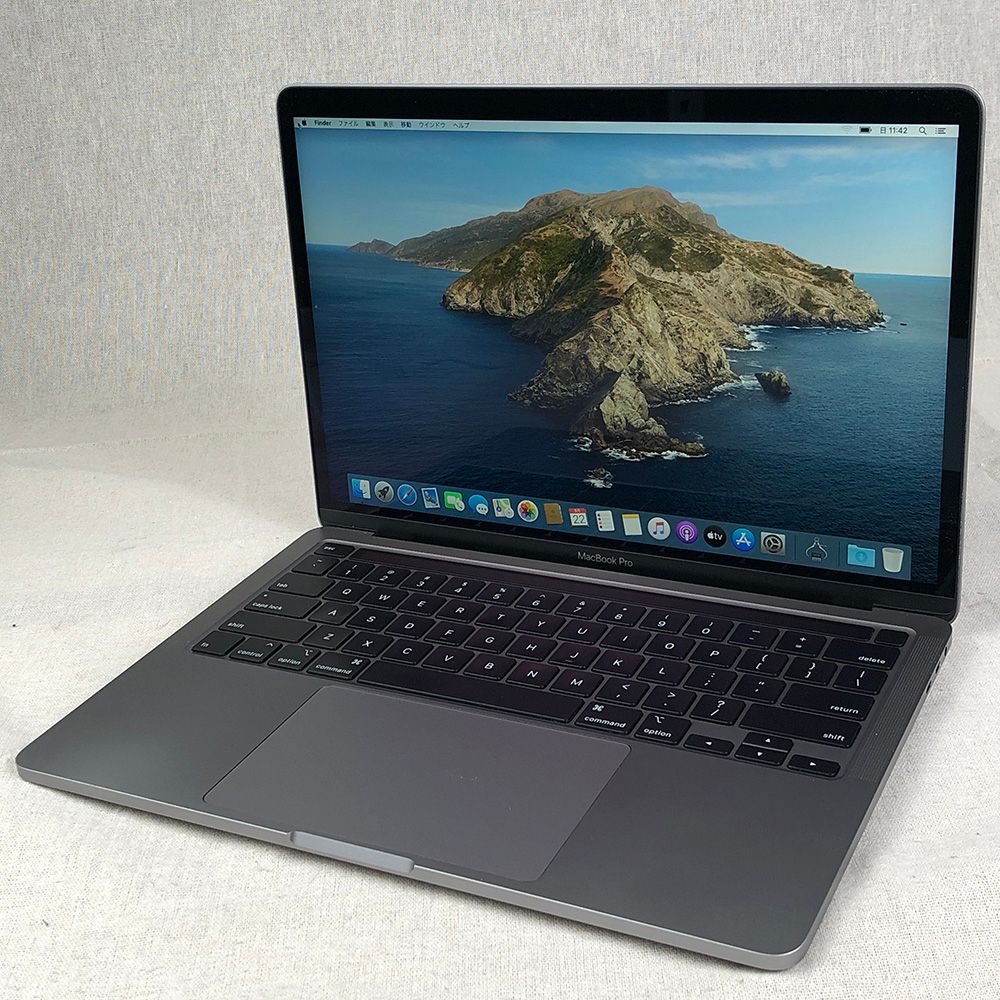 ◆ジャンク品 本体のみ◆Apple MacBook Pro 13インチ 2020 Thunderbolt 3ポート x 4 i5 16GB 512GB 画面割れ 他 A2251 EMC3348|LT-JUNK-250696 236406