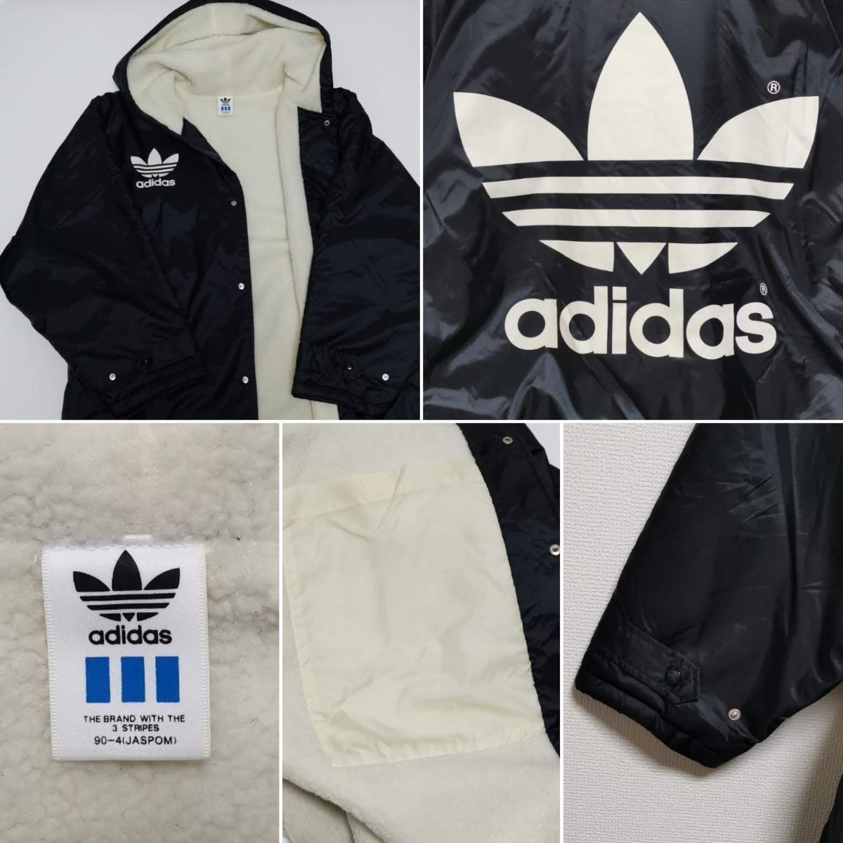 OUTLET 包装 即日発送 代引無料 90's adidas(アディダス) ベンチコート