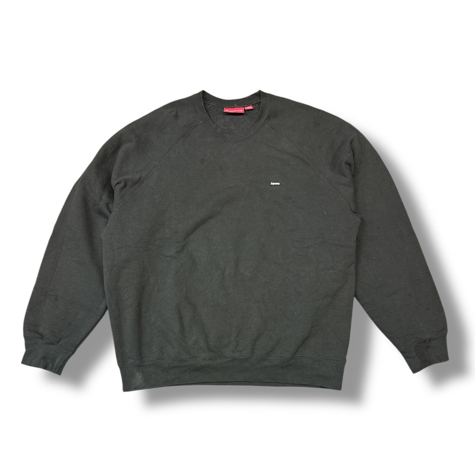 国内正規 参考上代26400円 Supreme 24SS Small Box Raglan Crewneck 