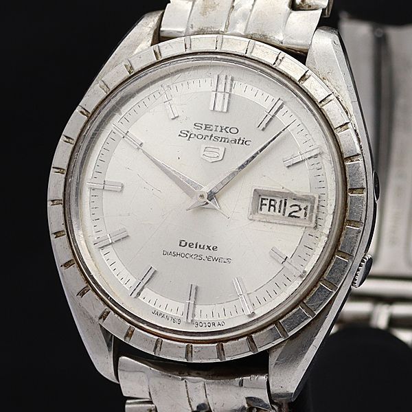 SEIKO SPORTSMATIC Deluxe 腕時計 7619-9020