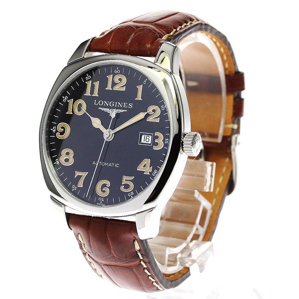 ロンジン LONGINES L2.700.4 スピリット デイト 自動巻き メンズ美品