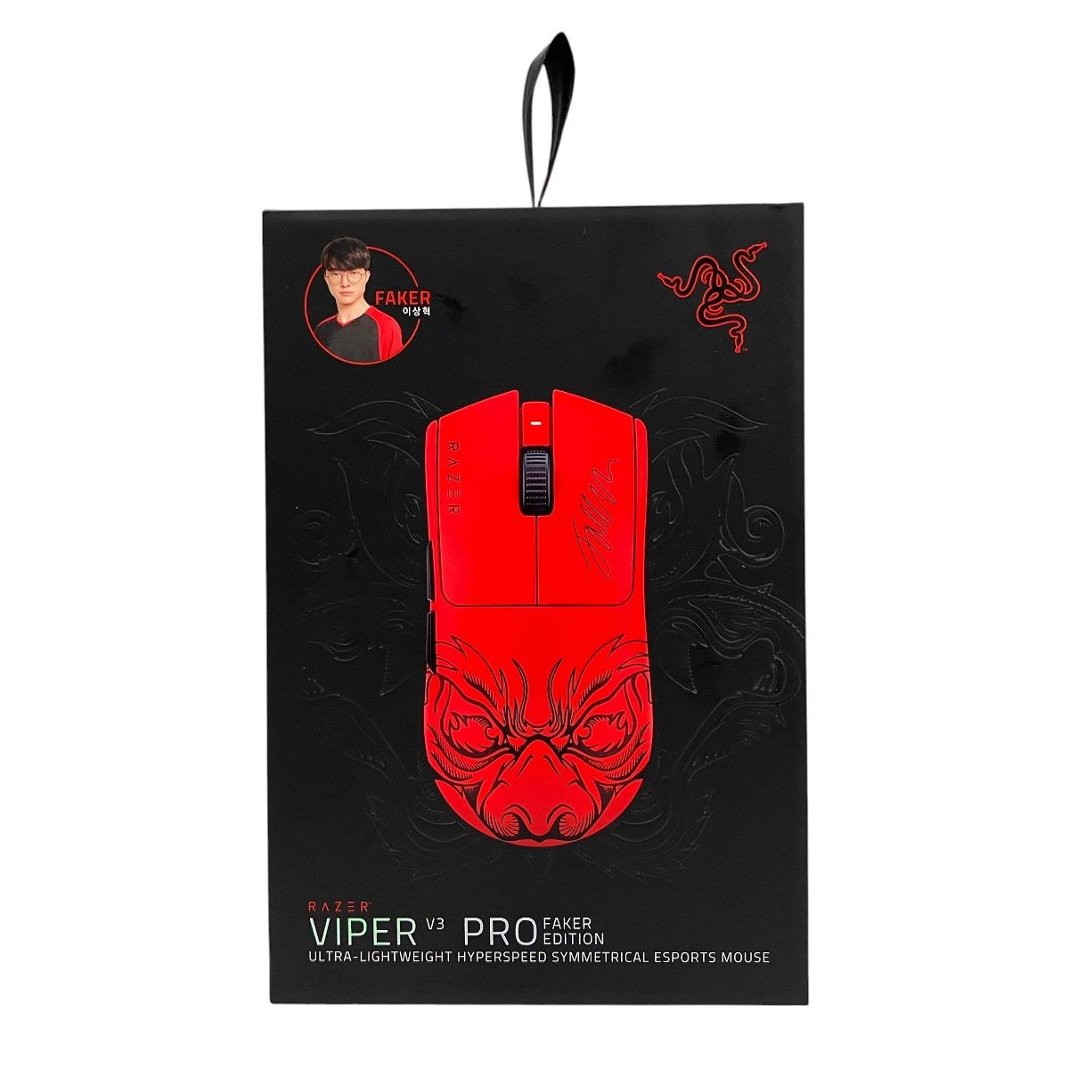 RAZER VIPER V3 PRO FAKER EDITION RZ01-05120500-R3M1 ゲーミング マウス ワイヤレス フェイカー PC周辺機器 T9942866