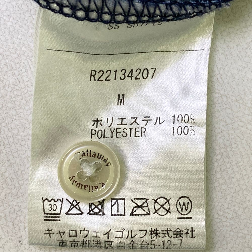 サイズ：M CALLAWAY キャロウェイ レッドレーベル 半袖