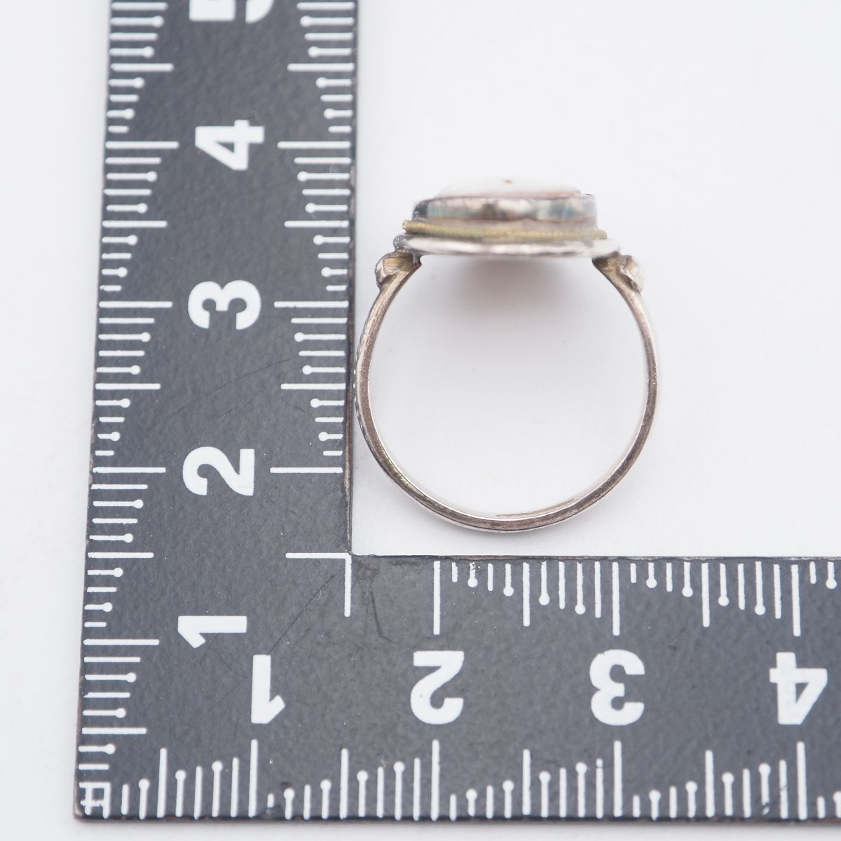 カメオリング 女性の横顔 ブラウン シェルカメオ 女性の横顔 リング K18 | Jewelry SIMON