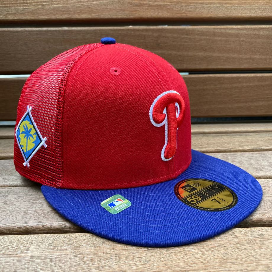 限定 NEWERA ニューエラ 59FIFTY スプリングトレーニング メッシュキャップ Phillies フィリーズ - メルカリ