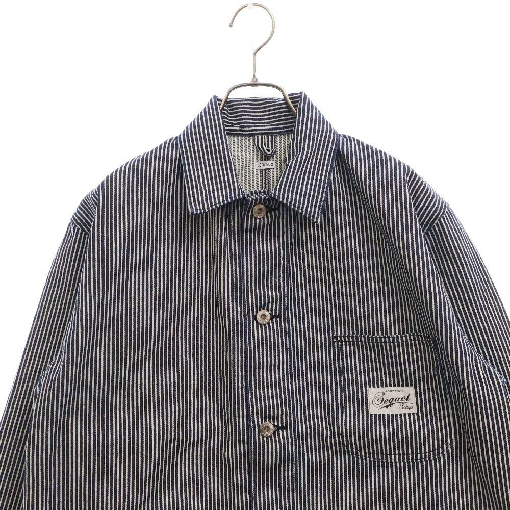 SEQUEL (シークエル) 25SS HICKORY DENIM JACKET ヒッコリーストライプ