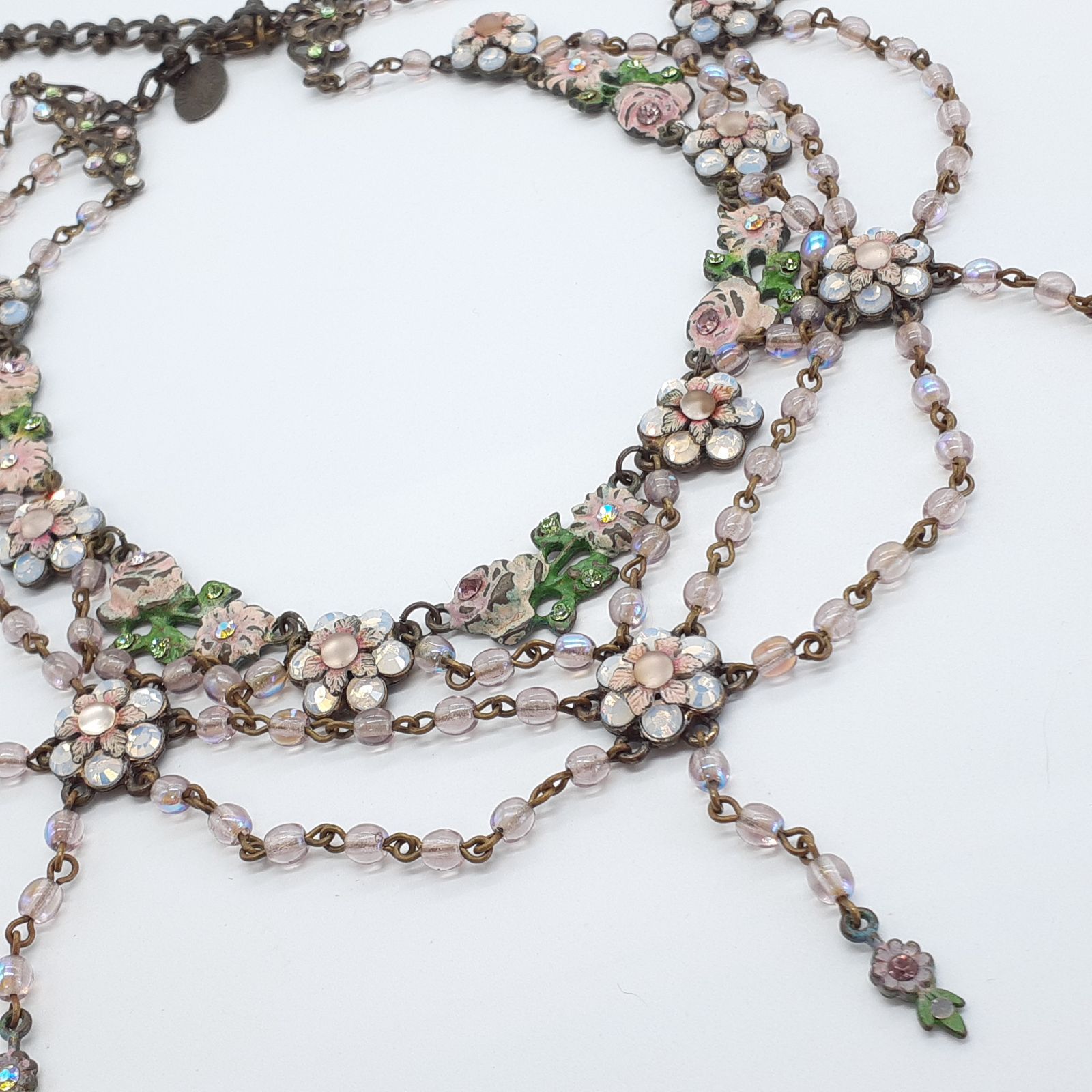Michal Negrin ミハエルネグリン ネックレス フラワー ビジュー