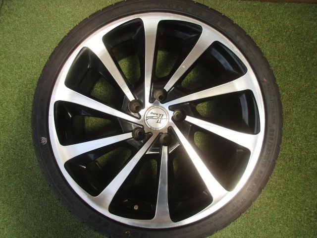 【中古】　送料込み　バドックス　DOS　タービンⅡ　225/35R19　ラヂアルタイヤ４本SET　ノア　VOXY　ステップワゴン　アクセラ