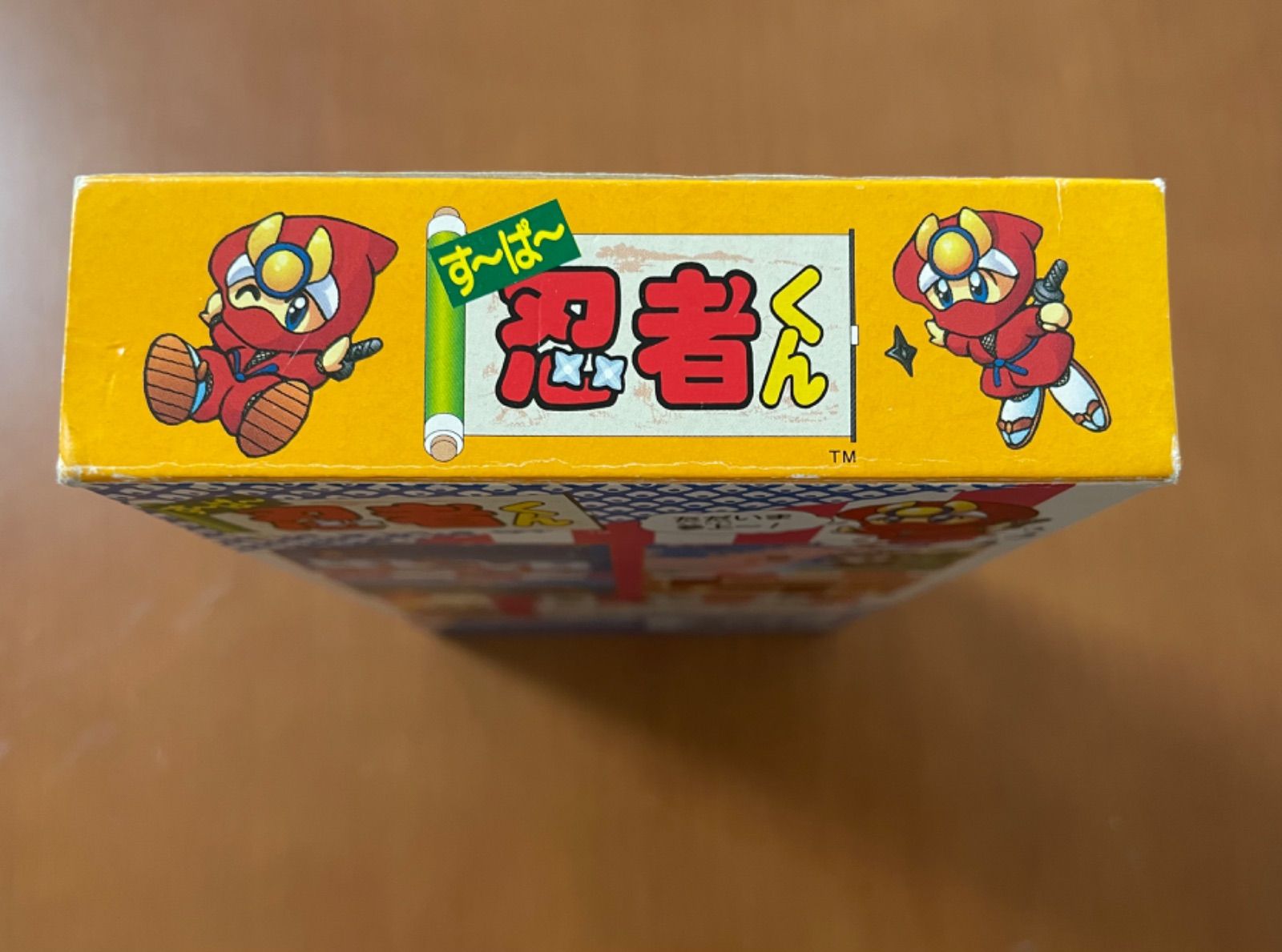 スーパーファミコン すーぱー忍者くん 箱説明書あり-