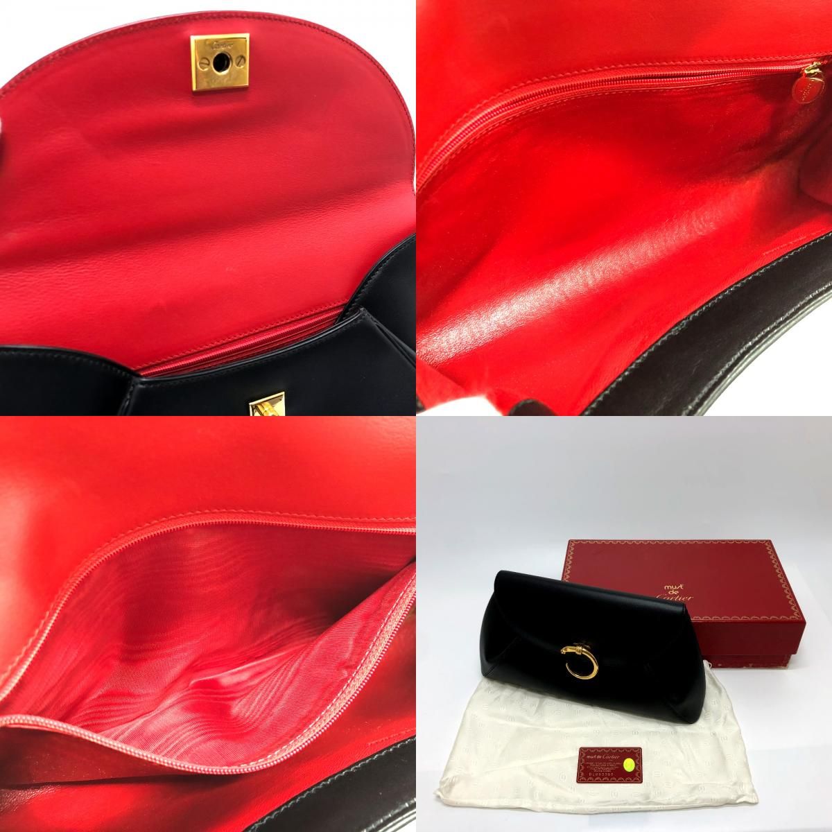 カルティエ パンテール セカンドバッグ クラッチバッグ レザー