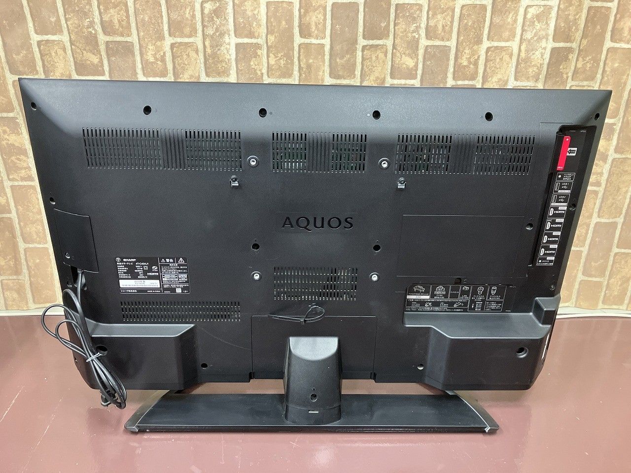 シャープ 40V型