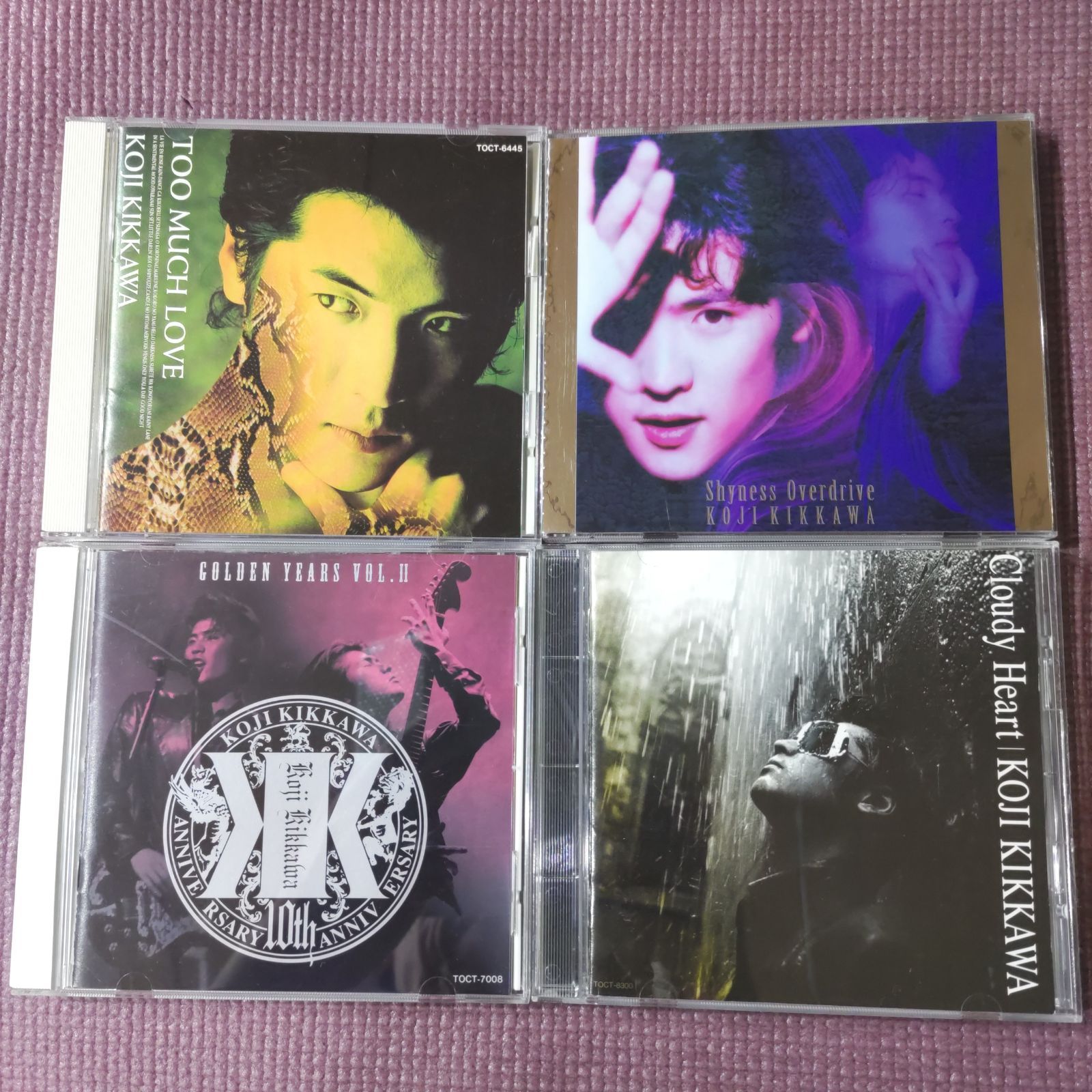 吉川晃司 ゴールデンイヤーズⅠ,Ⅱ10周年メモリアルブック仕様(限定発売)帯付 MF 吉川晃司 ゴールデン・イヤーズ Vol.1 , 2 2CD 廃盤 - メルカリ