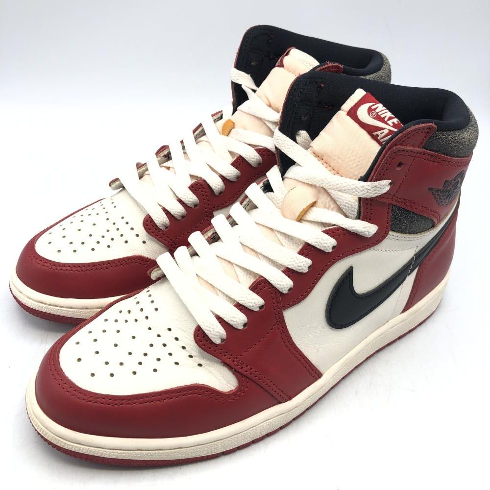 【中古】Nike Air Jordan 1 High OG Lost u0026 Found/Chicago　DZ5485-612　27cm　 ナイキ エアジョーダン1 ロストu0026ファウンド[17]