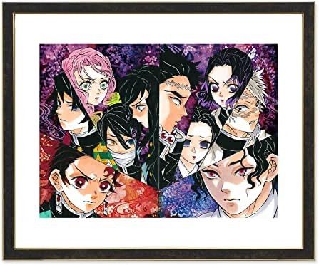 ランプオブシュガー20周年 描き下ろしA4複製原画 鬼滅の刃 無限城編 高級複製原画 ( 原画サイズ：B4) ( 額サイズ：445mm