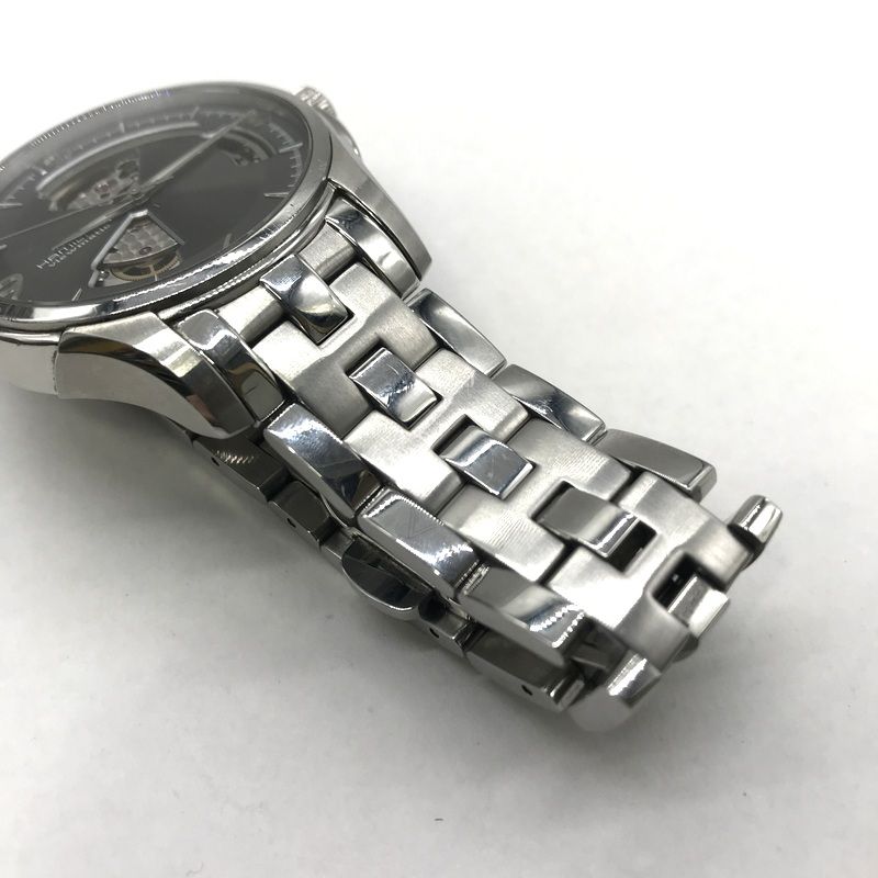 美品　ハミルトン　Hamilton H325651 自動巻き時計 ブラック HAMILTON/ハミルトン】 オープンハート ビューマチック H325651